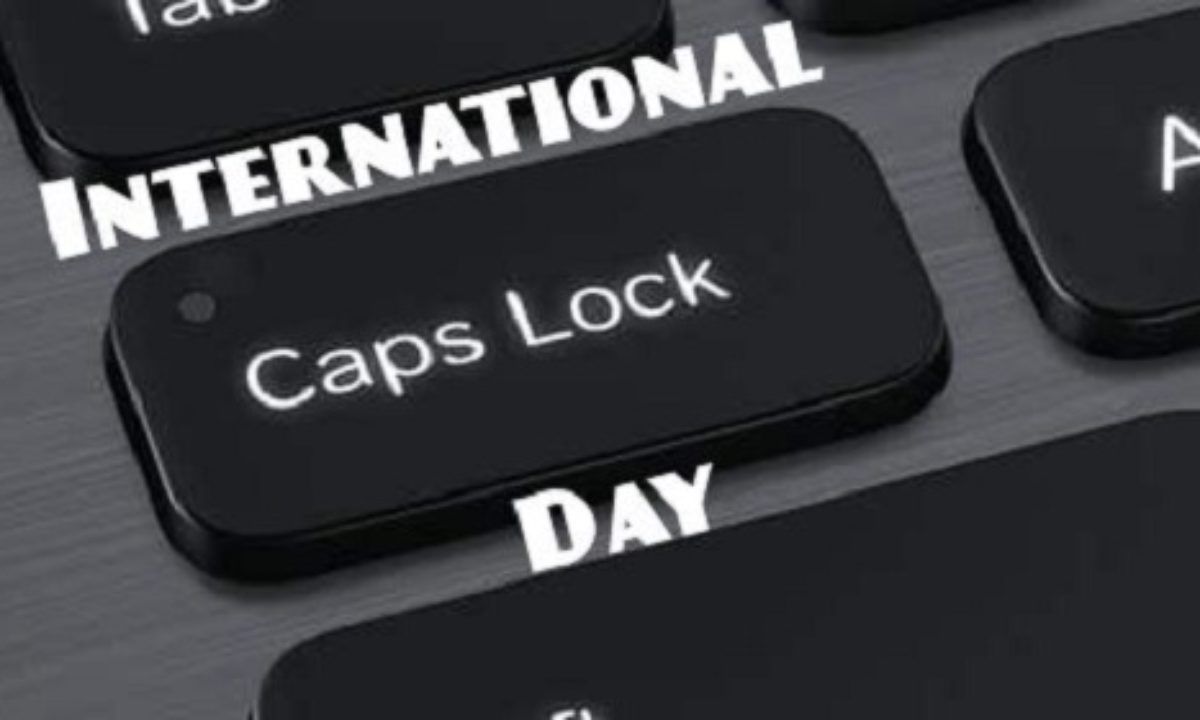 Caps Lock Day